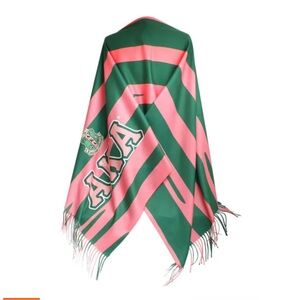 Alpha Kappa Alpha Sorority Inspired Scarf Shawl
